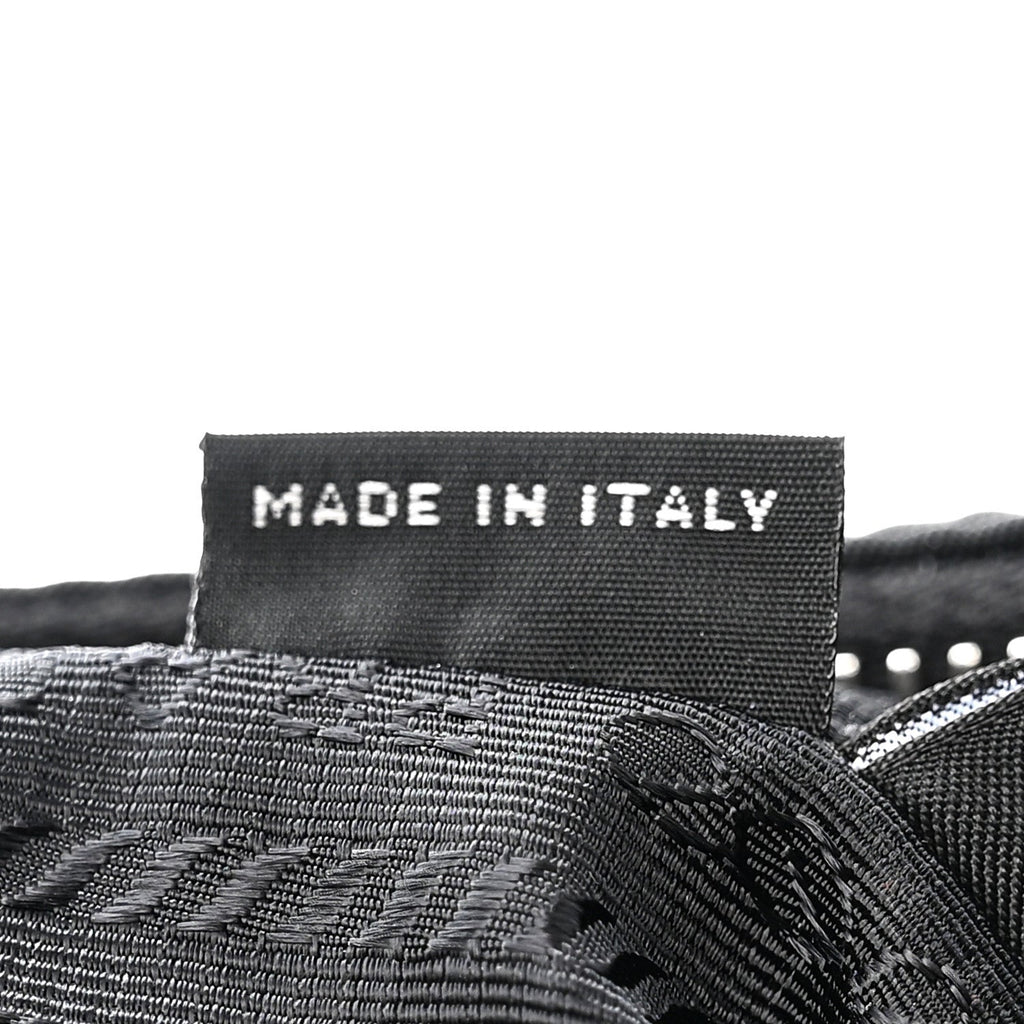 Tessuto Nylon Saffiano Mini Re-Edition 2005 Bag Black