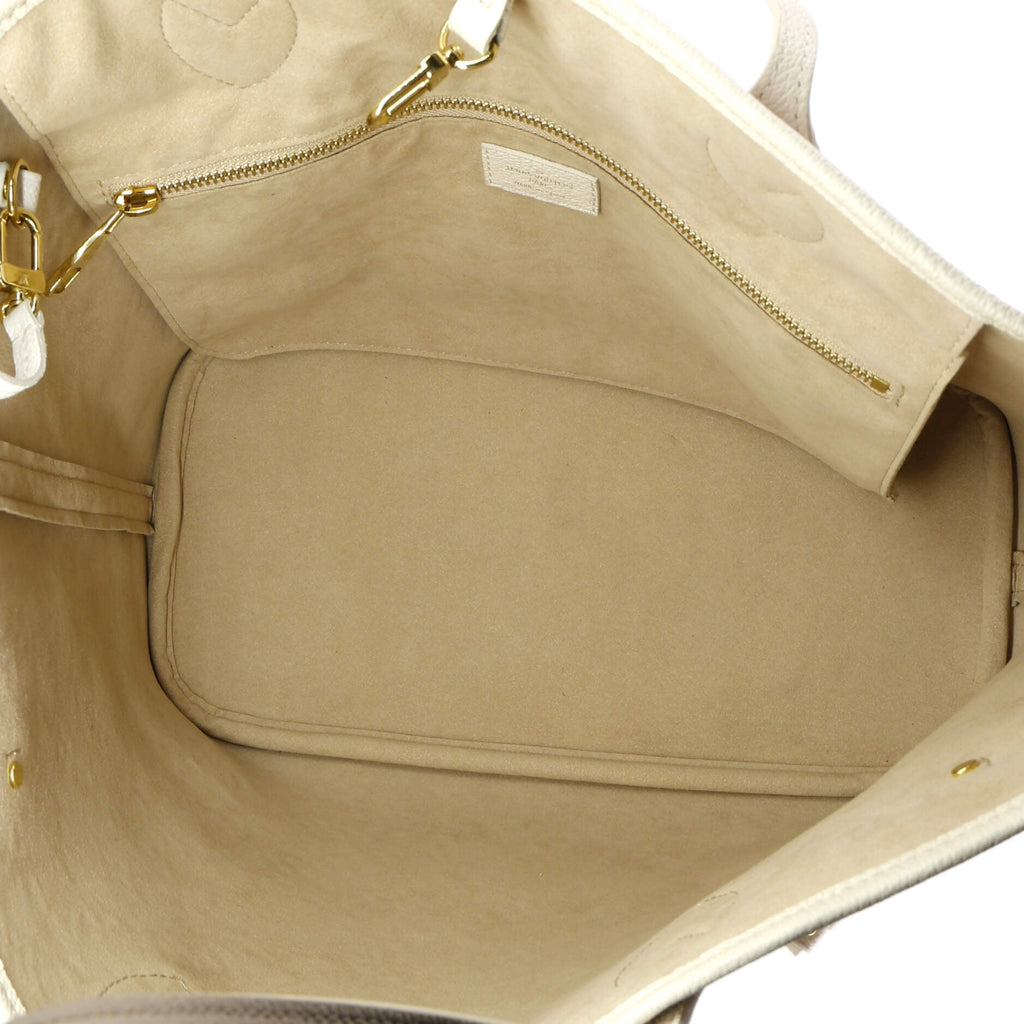 Louis Vuitton Neverfull NM Tote Spring in the City Monogram Empreinte Leather MM