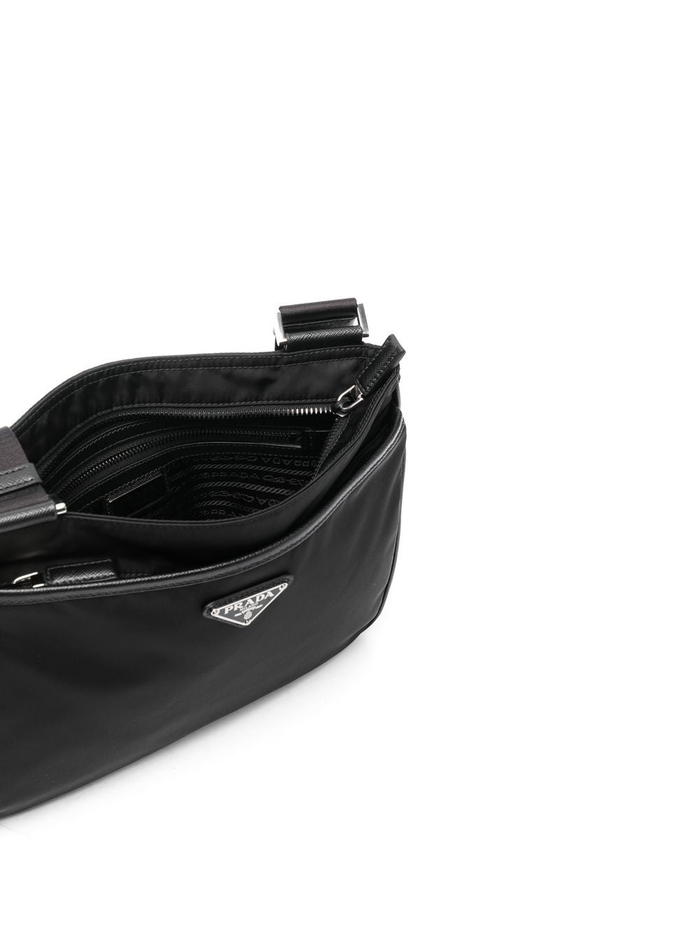 Prada Men Re-Nylon And Saffiano Shoulder Bag