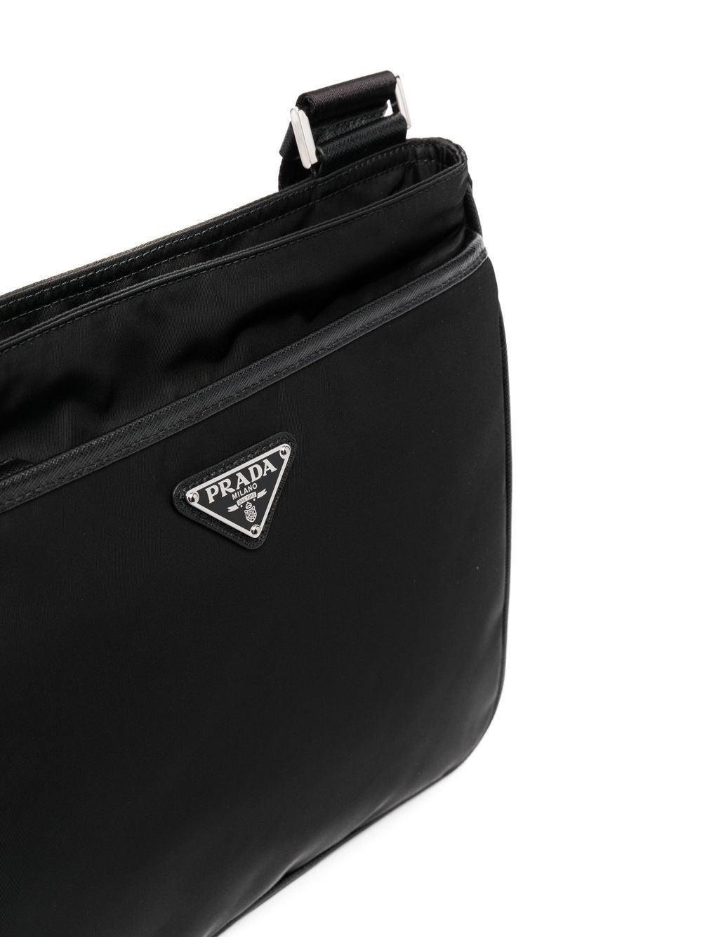 Prada Men Re-Nylon And Saffiano Shoulder Bag
