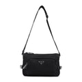 Prada Re-Nylon And Leather Shoulder Bag Men