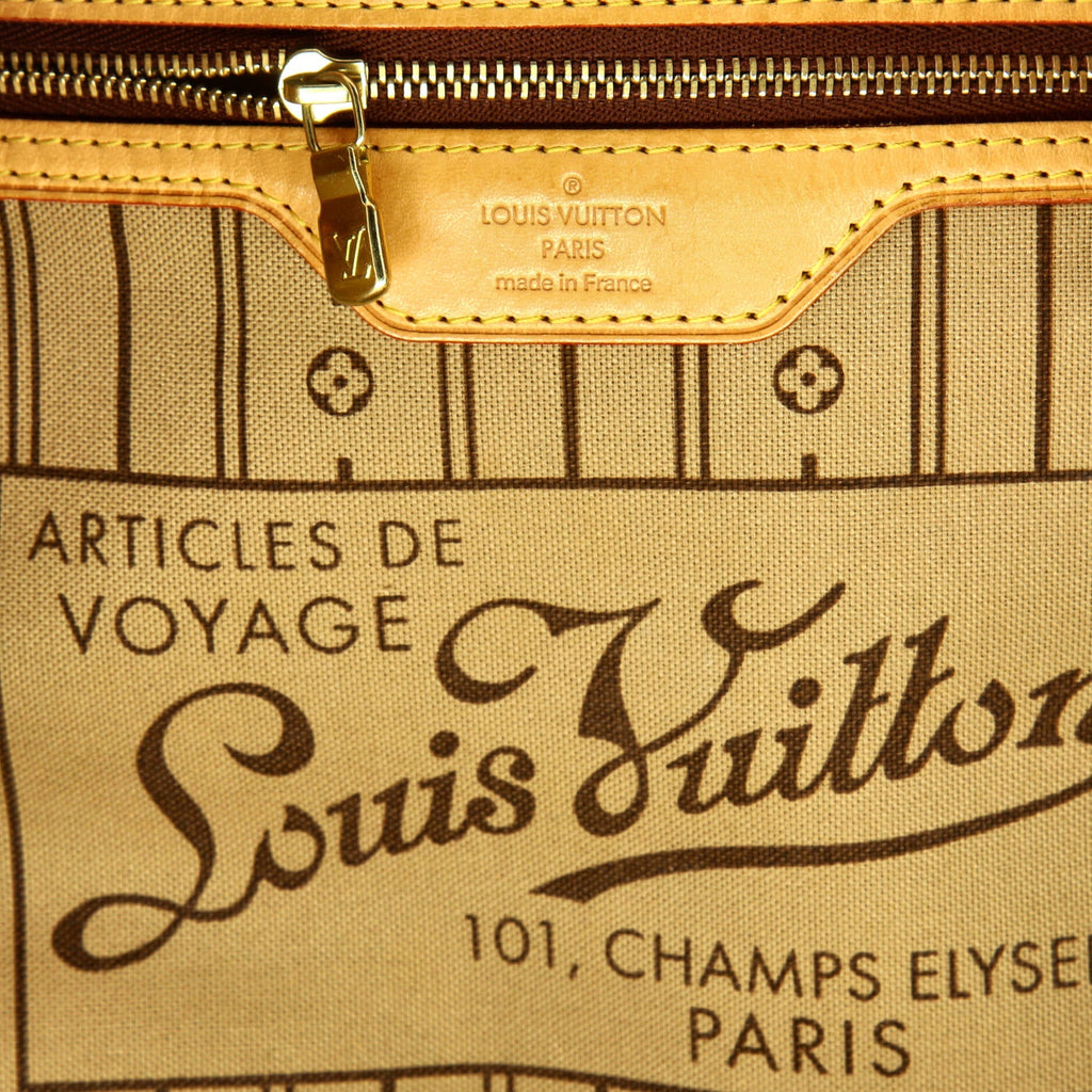 Louis Vuitton Neverfull Tote Monogram Canvas MM