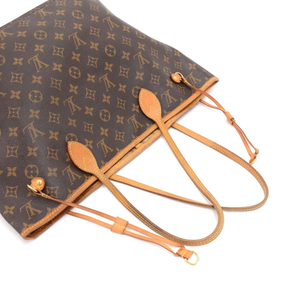 Louis Vuitto Neverfull MM Monogram Canvas Tote Bag