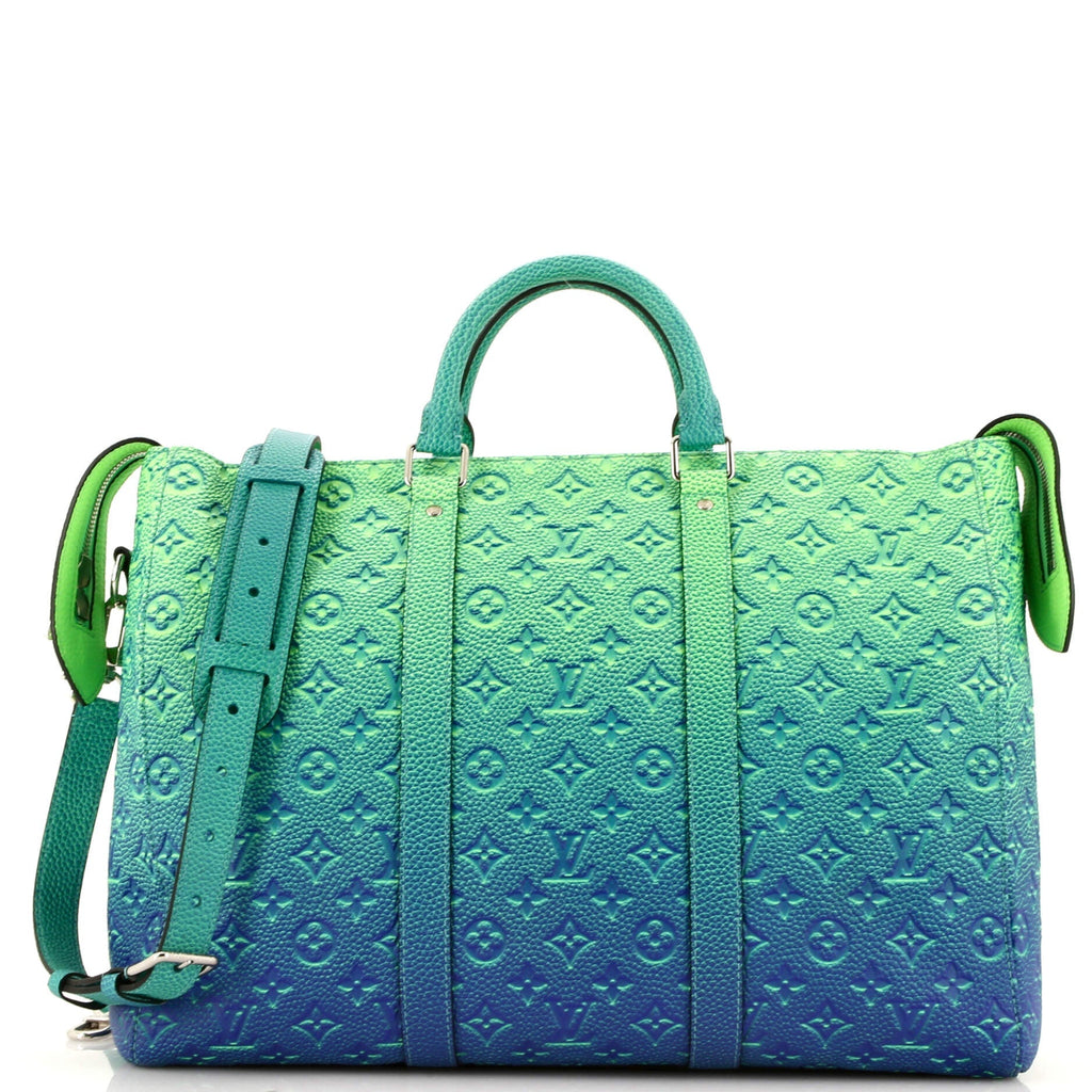 Louis Vuitton Keepall Tote Limited Edition Illusion Monogram Taurillon Leather