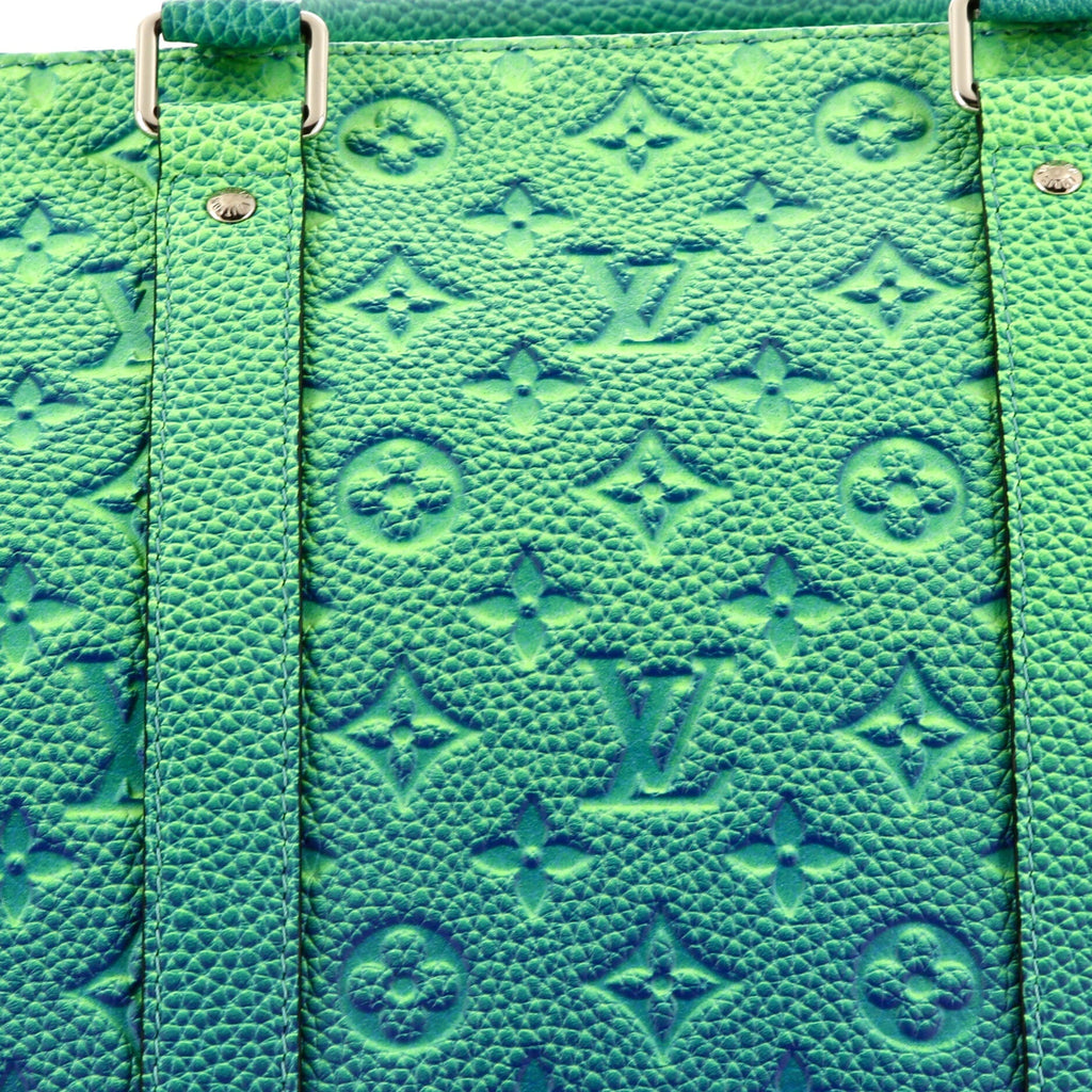 Louis Vuitton Keepall Tote Limited Edition Illusion Monogram Taurillon Leather