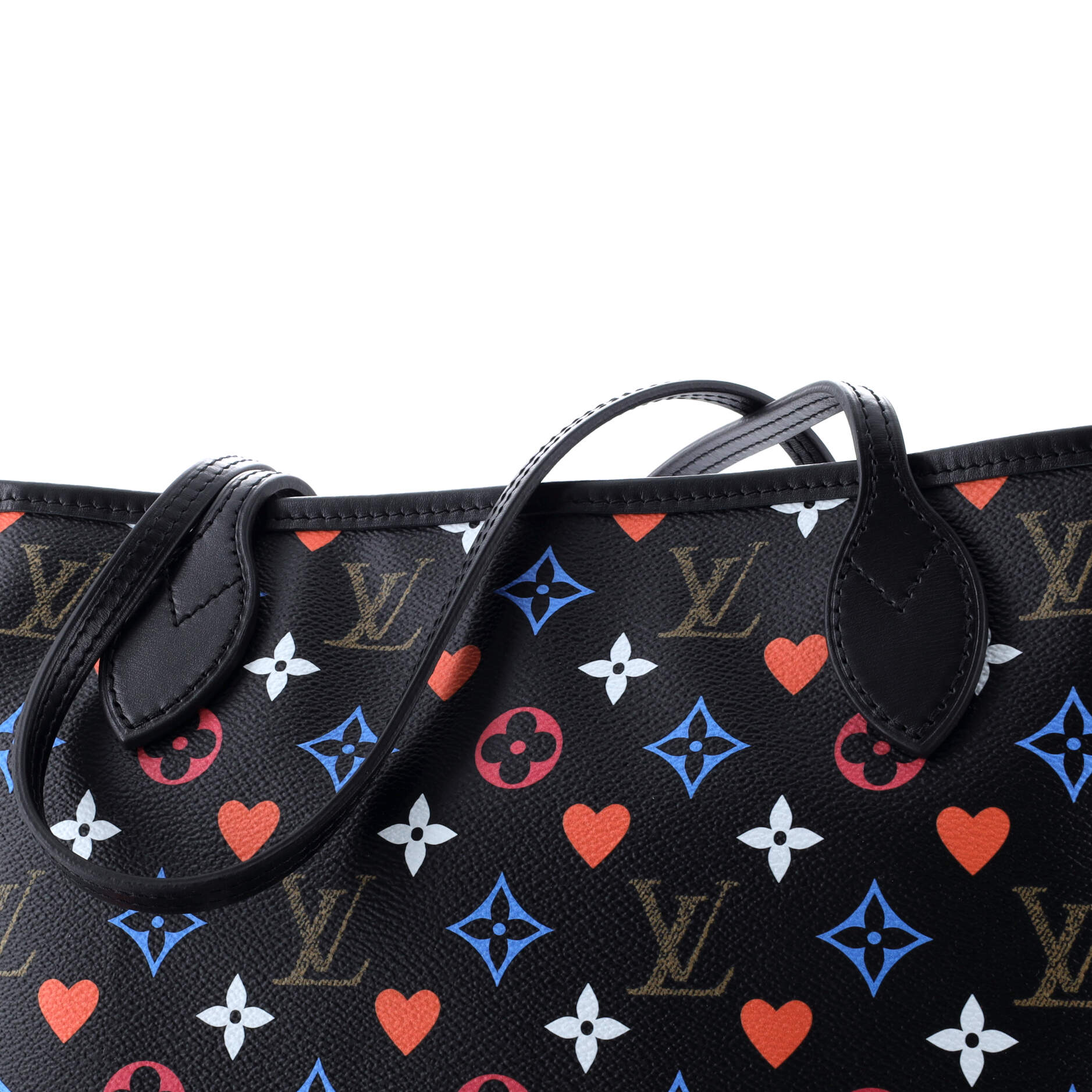 Louis Vuitton Neverfull NM Tote Limited Edition Game On Multicolor Monogram MM