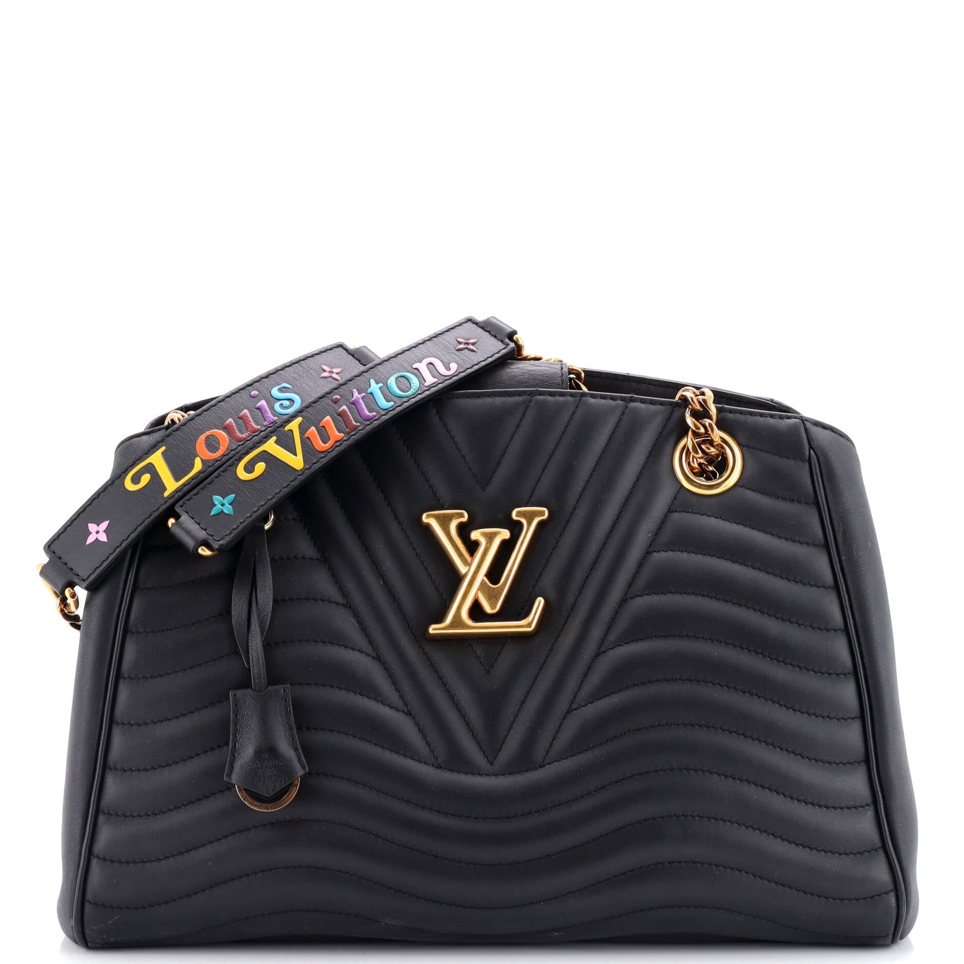 Louis Vuitton New Wave Chain Tote Quilted Leather