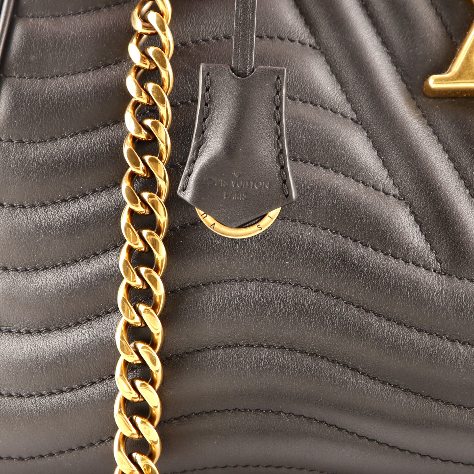 Louis Vuitton New Wave Chain Tote Quilted Leather