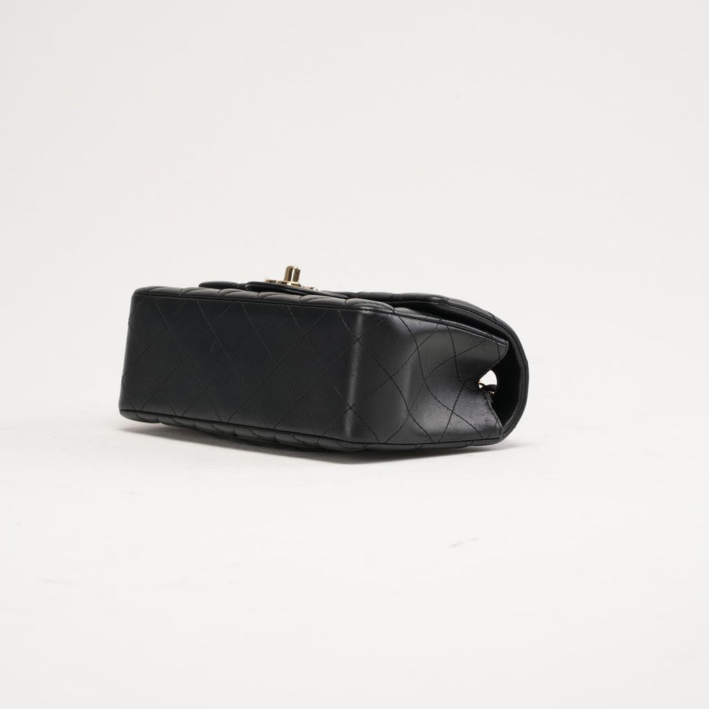 Chanel Classic Mini Rectangular Flap Lambskin Black 2017