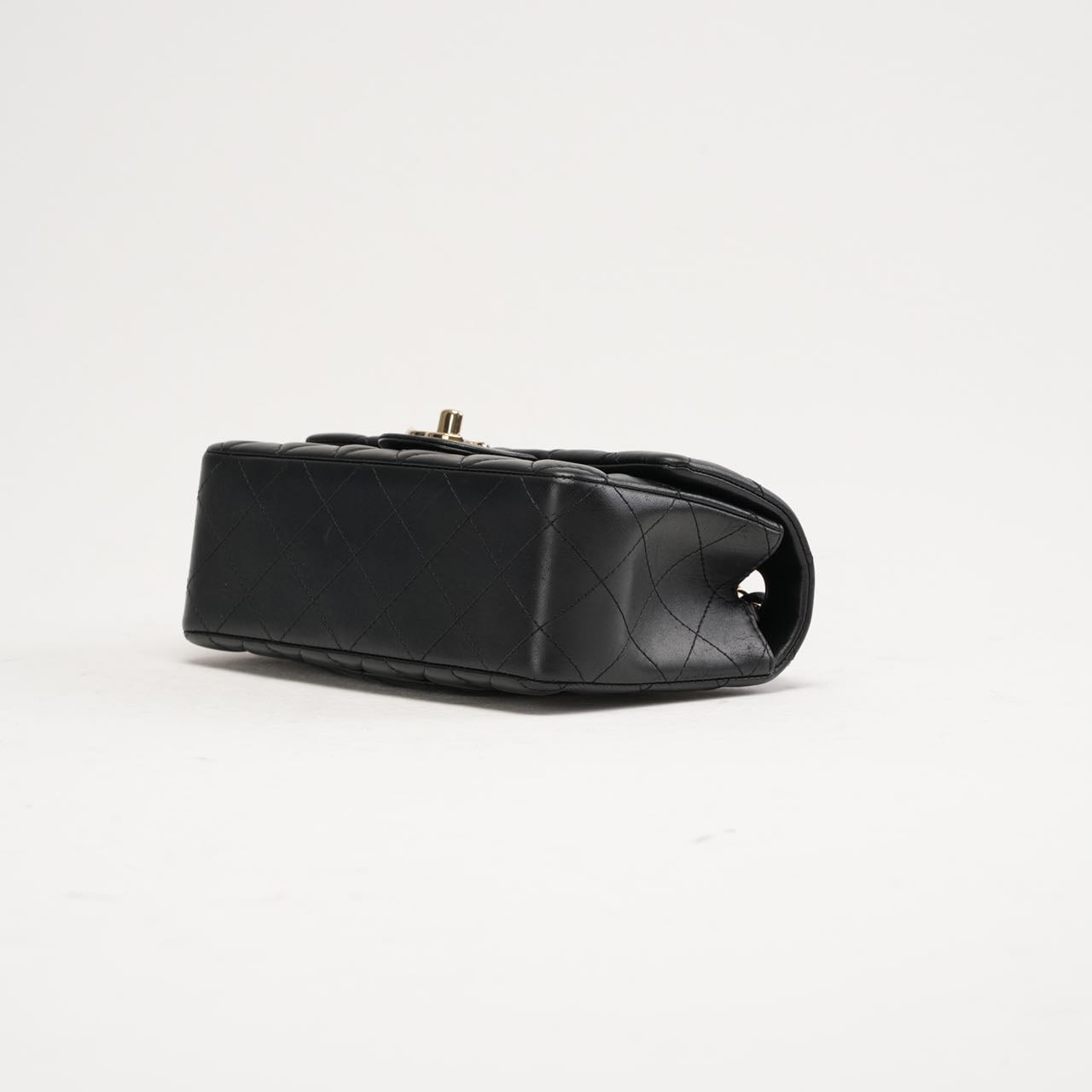Chanel Classic Mini Rectangular Flap Lambskin Black 2017
