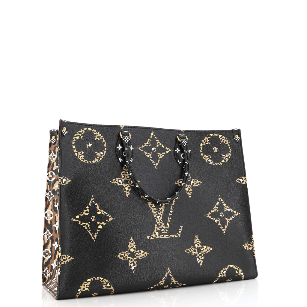 Louis Vuitton OnTheGo Tote Limited Edition Jungle Monogram Giant GM