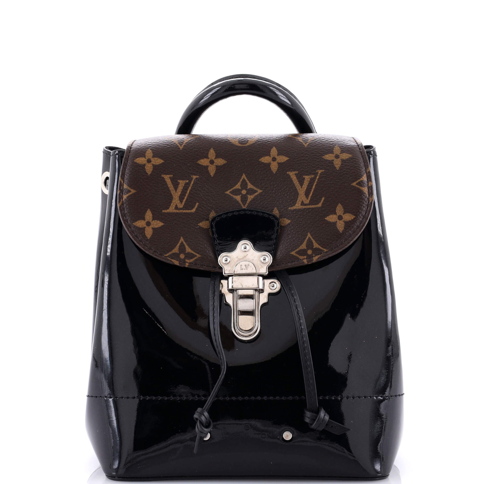 Louis Vuitton Hot Springs Backpack Vernis with Monogram Canvas