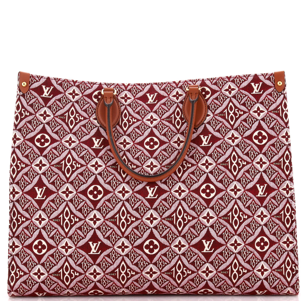 Louis Vuitton OnTheGo Tote Limited Edition Since 1854 Monogram Jacquard GM