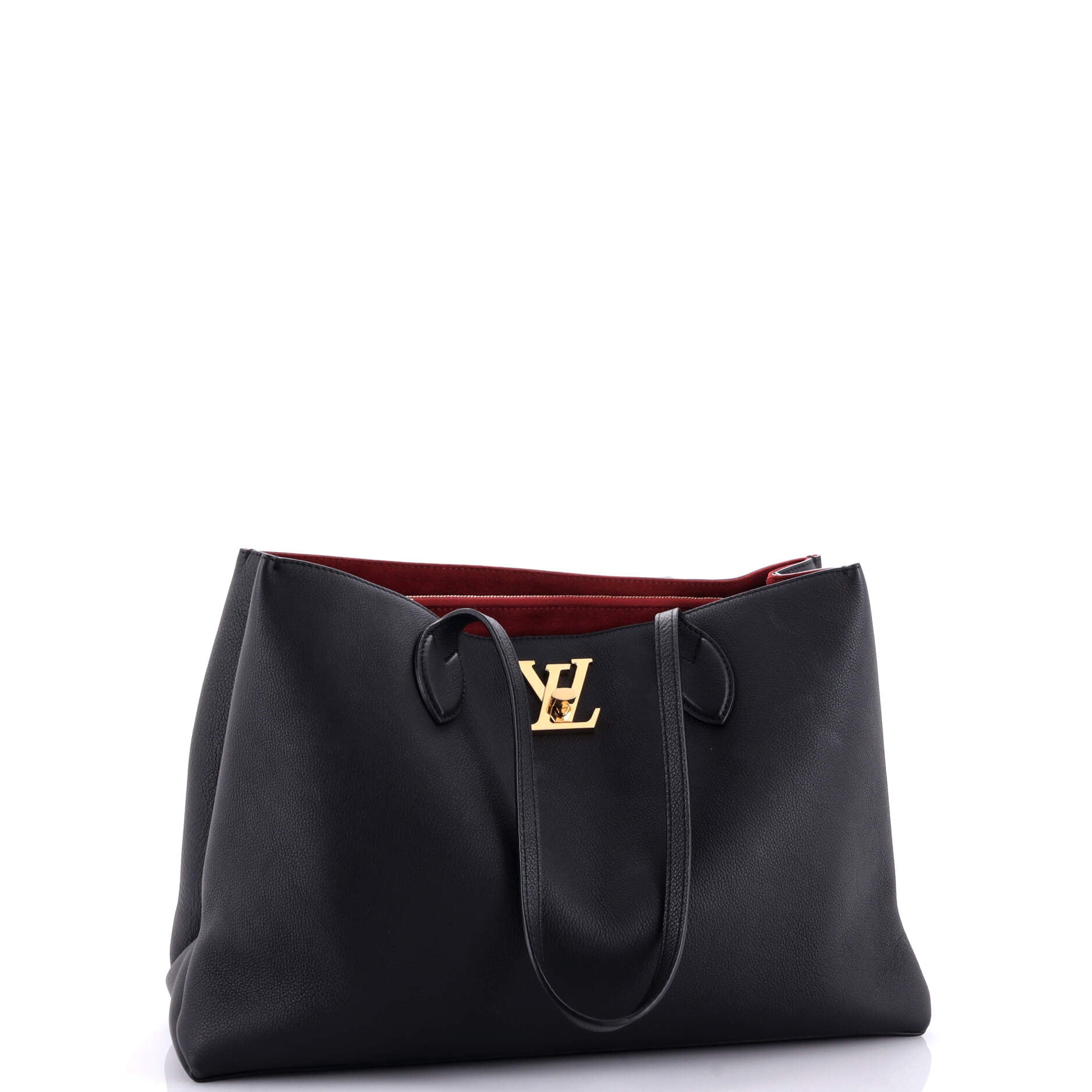 Louis Vuitton Lockme Shopper Tote Leather