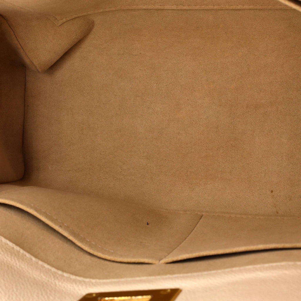 Louis Vuitton On My Side Tote Monogram Tuffetage Leather MM