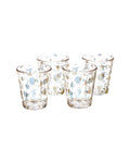 Jonathan Adler Set Of 4 Boxed 1948 Rocks Glassware Gold