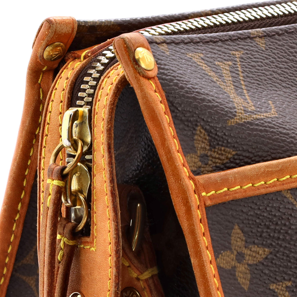 Louis Vuitton Popincourt Shoulder Bag Monogram Canvas Long