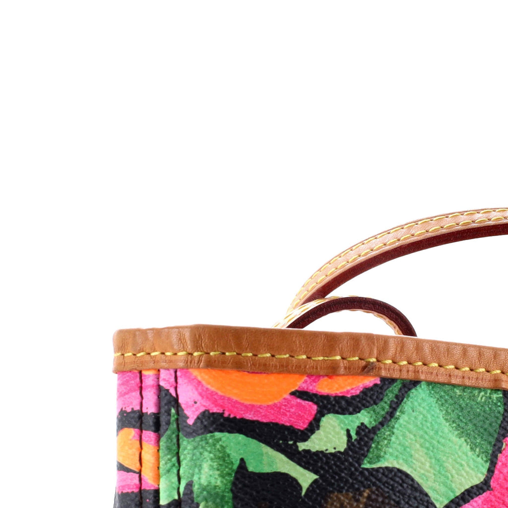 Louis Vuitton Neverfull Tote Limited Edition Monogram Roses MM