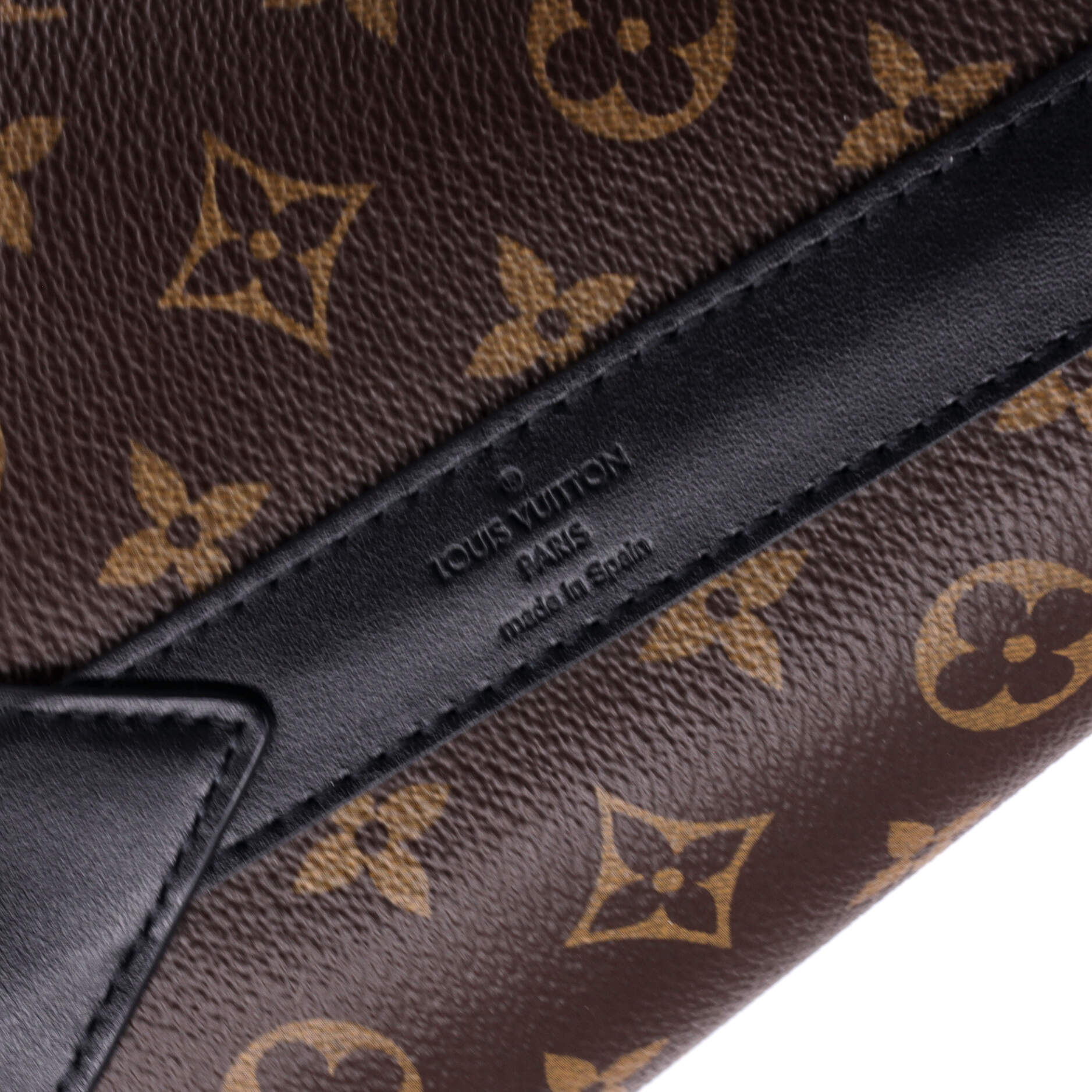 Louis Vuitton Weekend Tote Macassar Monogram Canvas GM