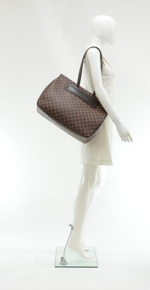 Louis Vuitto Parioli GM Damier Ebene Canvas Tote Bag