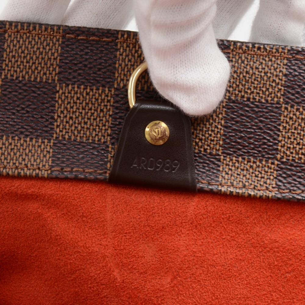 Louis Vuitto Parioli GM Damier Ebene Canvas Tote Bag