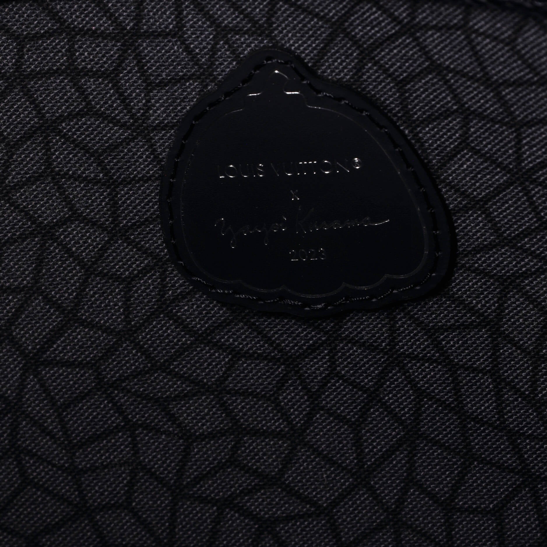 Louis Vuitton Weekend Tote Yayoi Kusama Pumpkins Reverse Monogram Eclipse Canvas GM