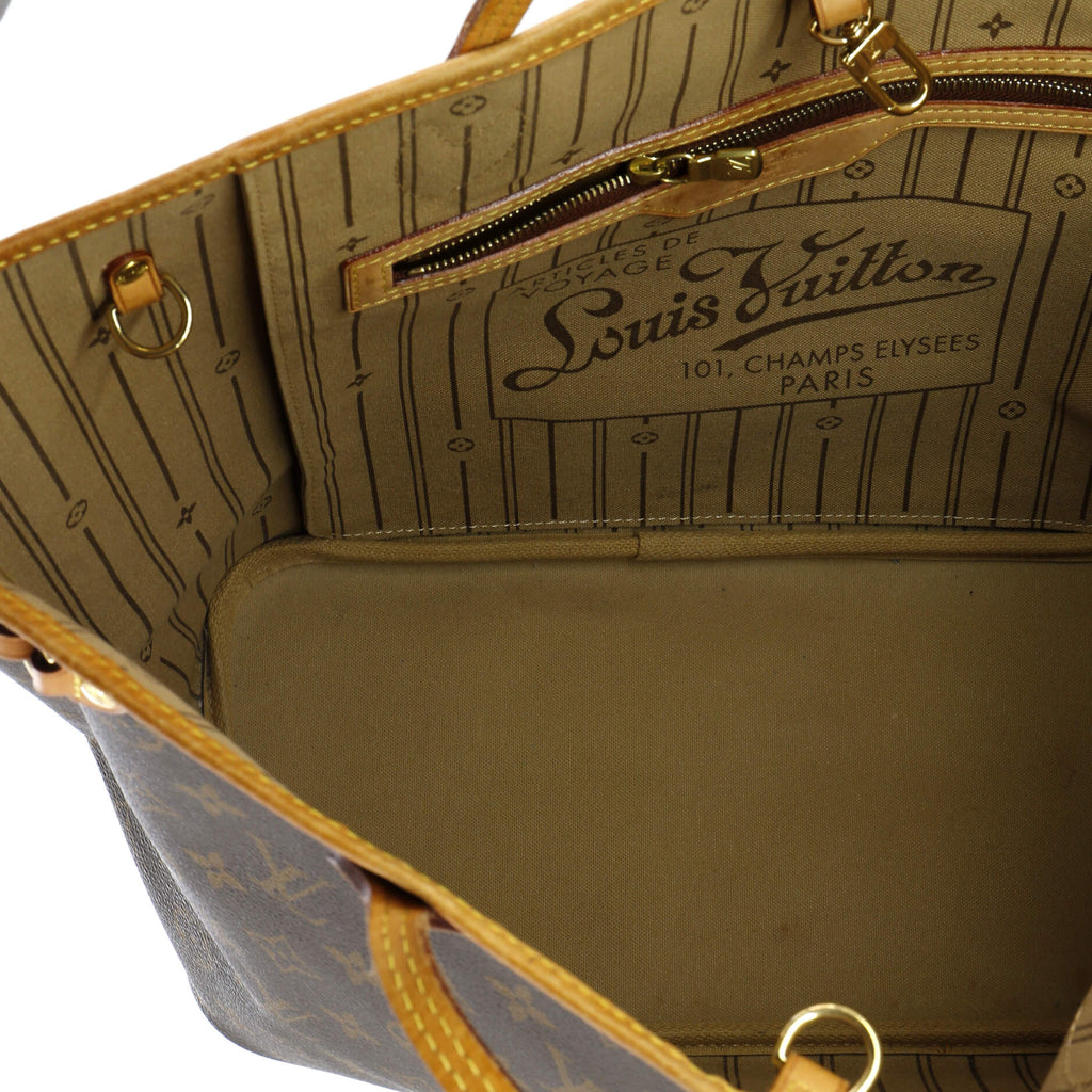 Louis Vuitton Neverfull Tote Monogram Canvas MM