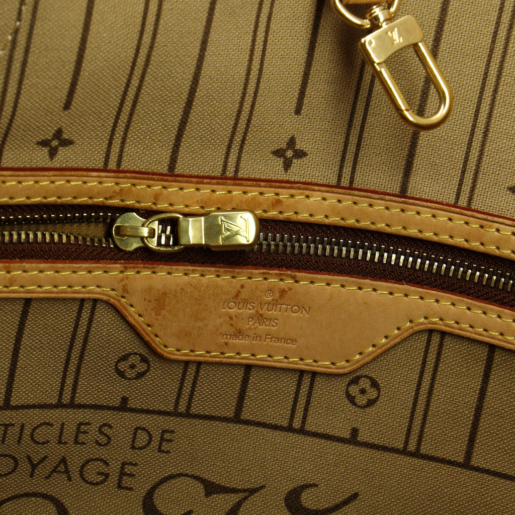 Louis Vuitton Neverfull Tote Monogram Canvas MM