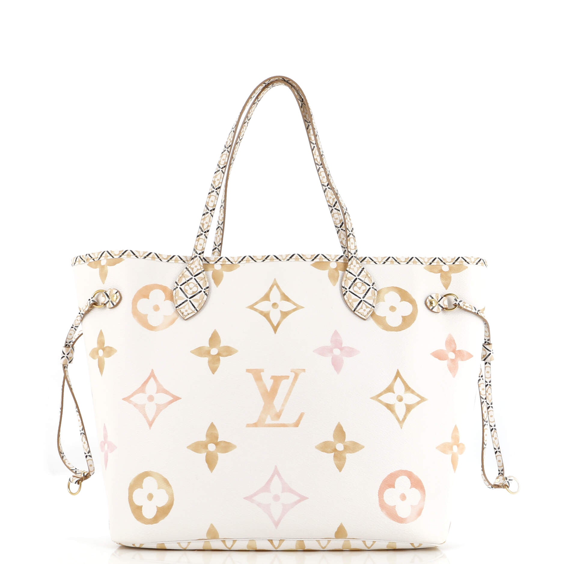 Louis Vuitton Neverfull NM Tote By The Pool Monogram Watercolor Giant MM