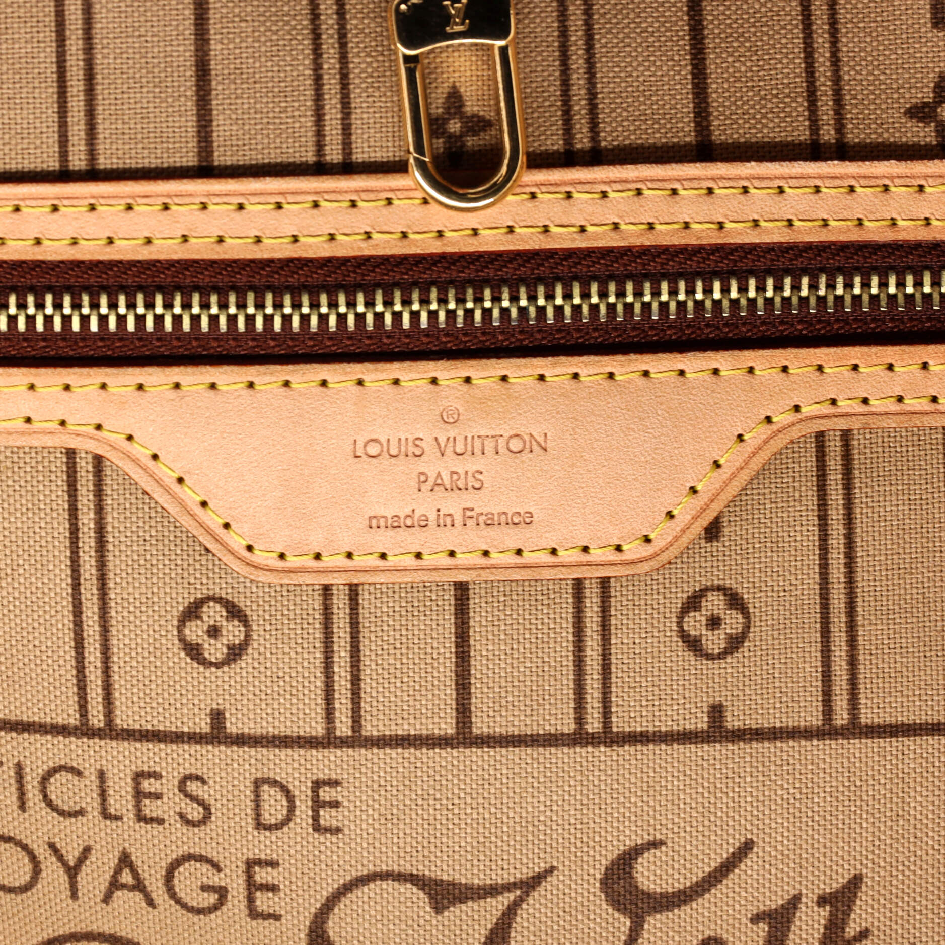 Louis Vuitton Neverfull Tote Monogram Canvas MM