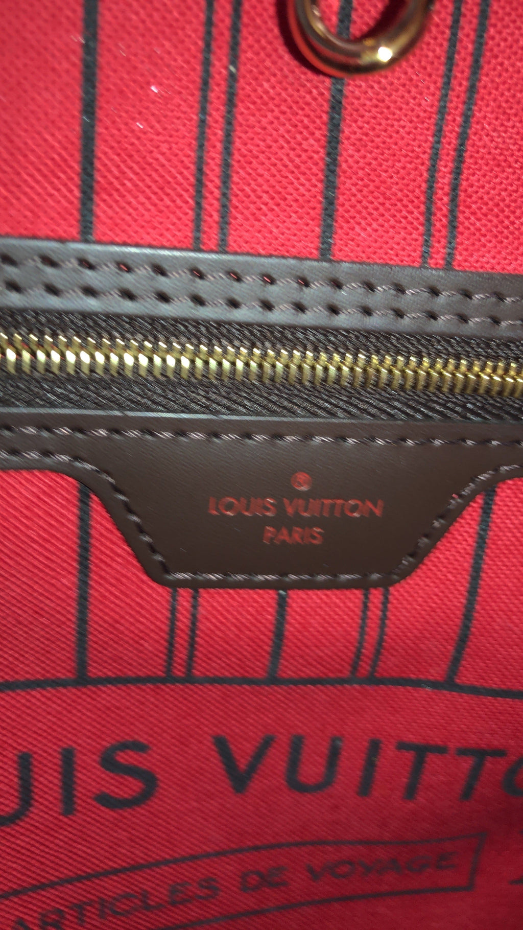 Louis Vuitton Neverfull NM Tote Damier MM