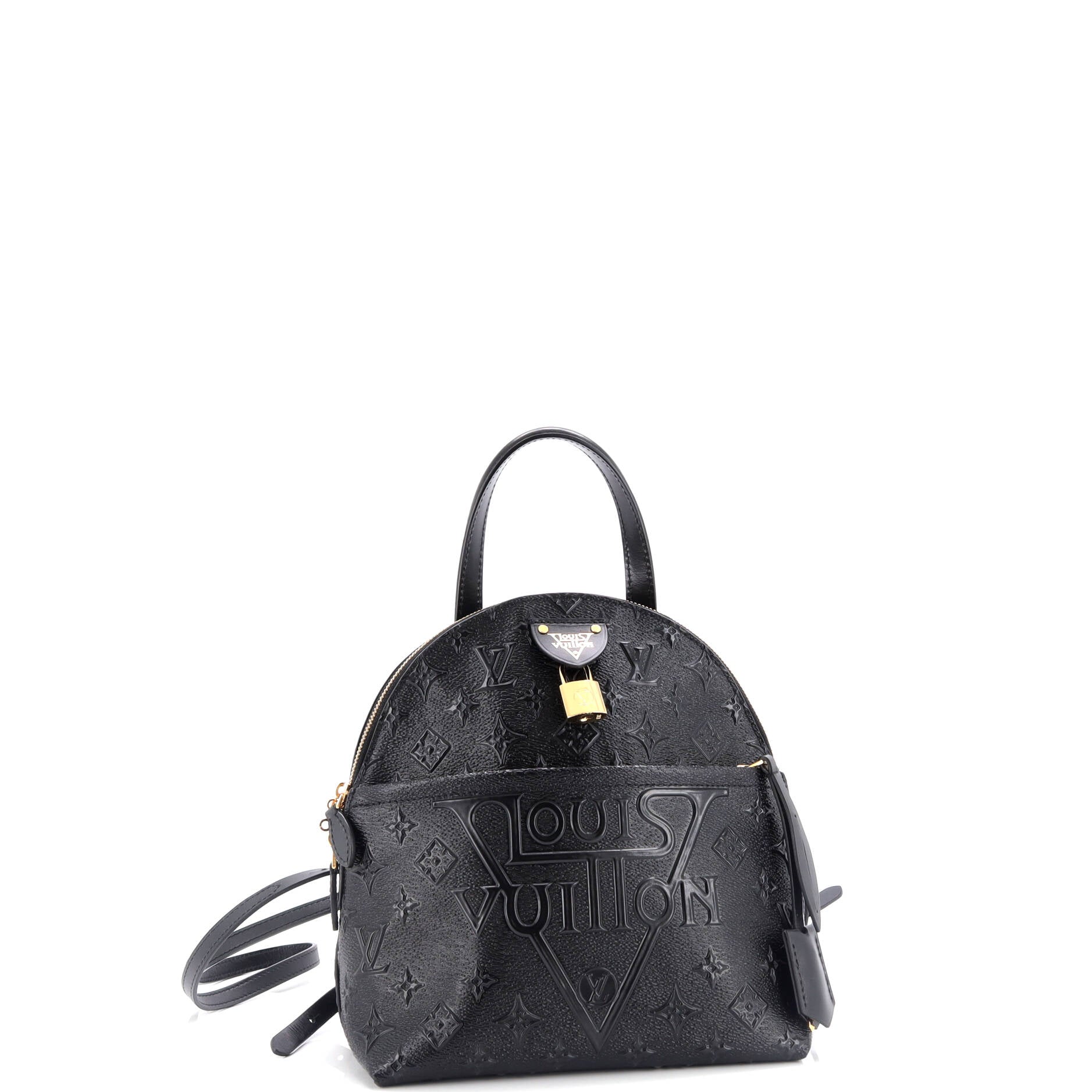 Louis Vuitton Moon Backpack Embossed Monogram Midnight Canvas