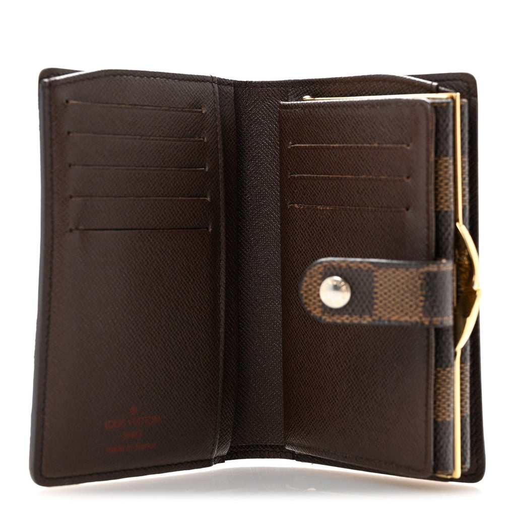 Damier Ebene French Purse Wallet