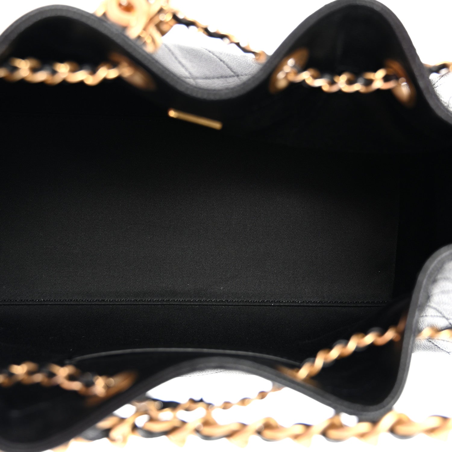 Caviar Quilted Small Chanel 25 Handbag Black