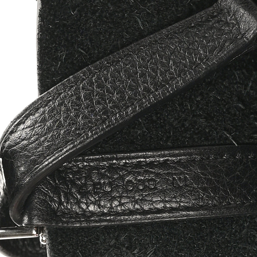 Taurillon Clemence Picotin Lock 22 MM Black
