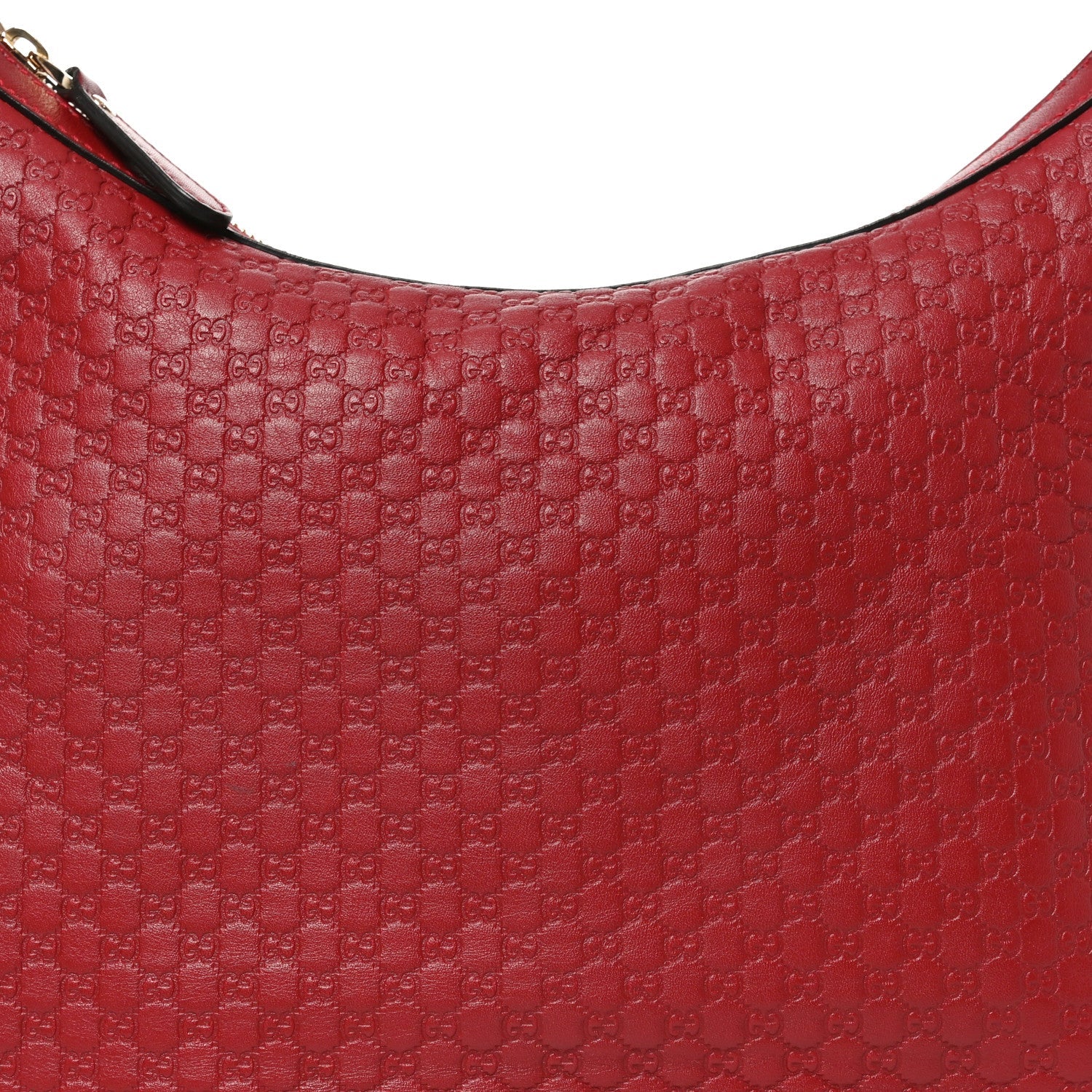 Microguccissima Shoulder Bag Red