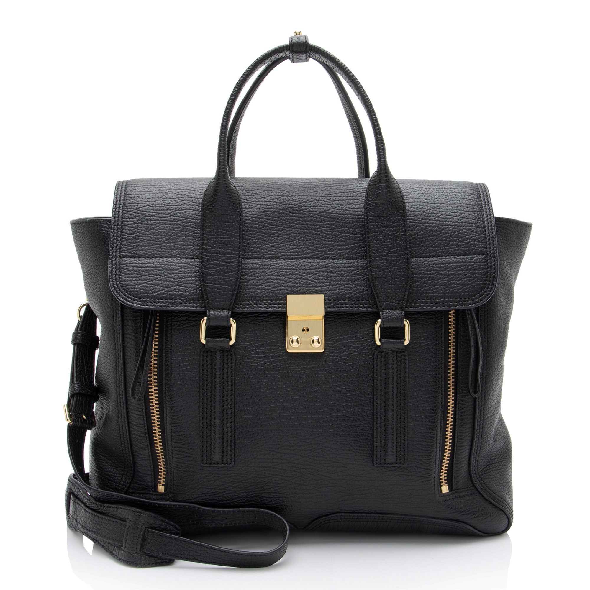 3.1 Phillip Lim Leather Pashli Large Satchel