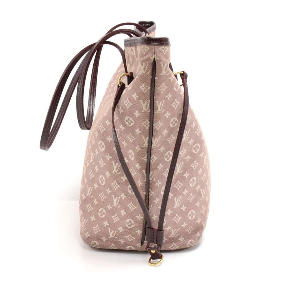 Louis Vuitto Neverfull MM Mini Lin Canvas Tote Bag