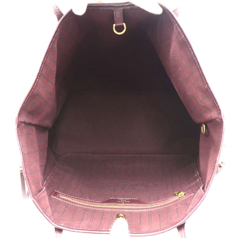 Louis Vuitto Neverfull MM Mini Lin Canvas Tote Bag