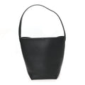 Grained Calfskin Medium N/S Park Tote Black
