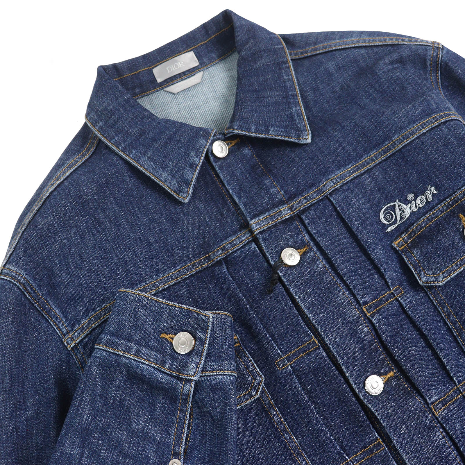 Dior×Kenny Scharf Playing Cards Cotton Polyester Denim Jacket