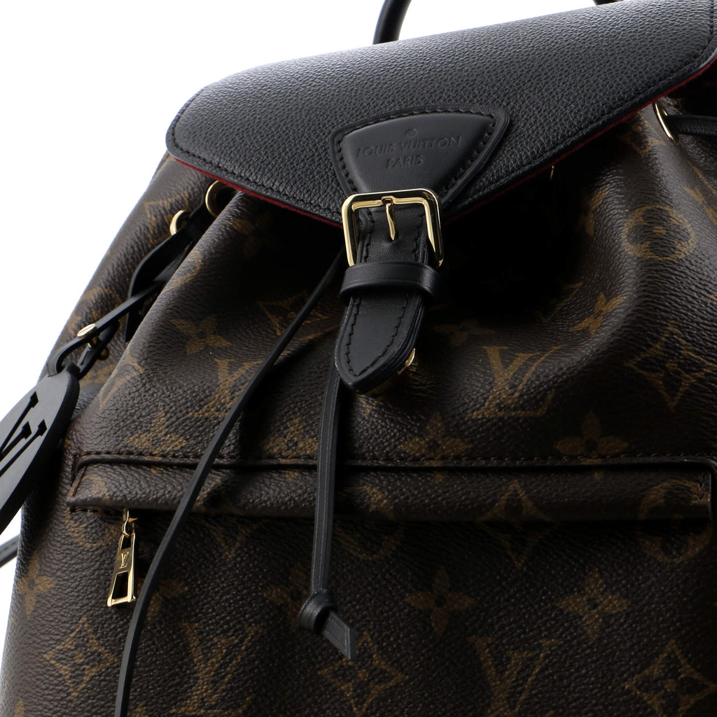 Louis Vuitton Montsouris NM Backpack Monogram Canvas with Leather PM