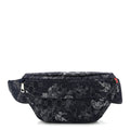 Denim Monogram Web Belt Bag Blue Multicolor