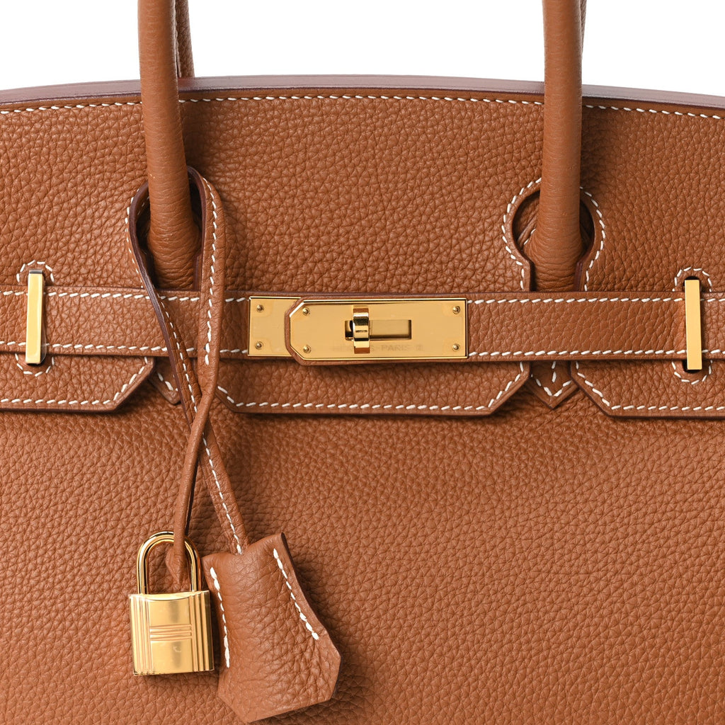 Togo Birkin 30 Gold