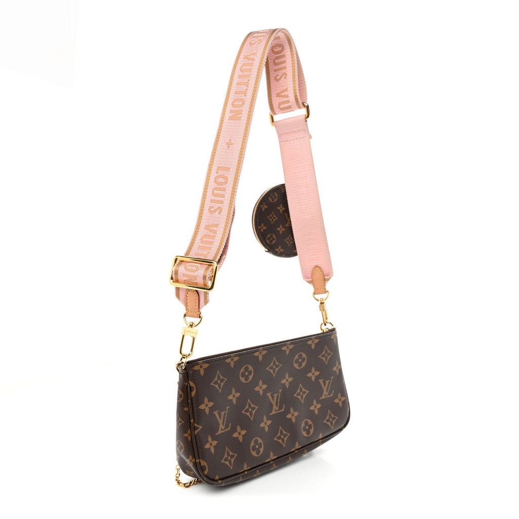Monogram Multi Pochette Accessories Rose Clair