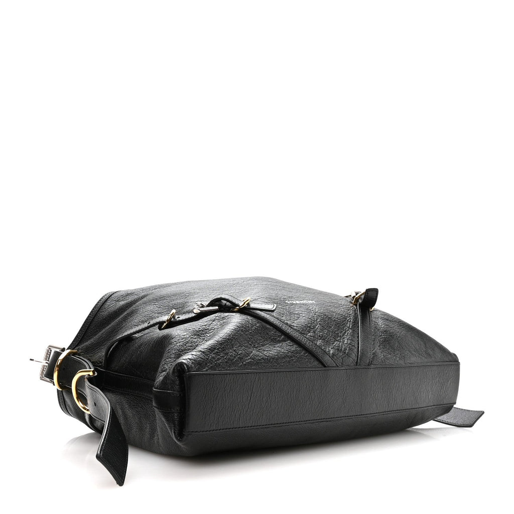 Calfskin Medium Voyou Bag Black