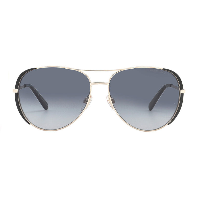Marc Jacobs Sunglasses Aviator Full Rim, Gold/Havana Frame and Brown Gradient Lens MARC686/S006JHA
