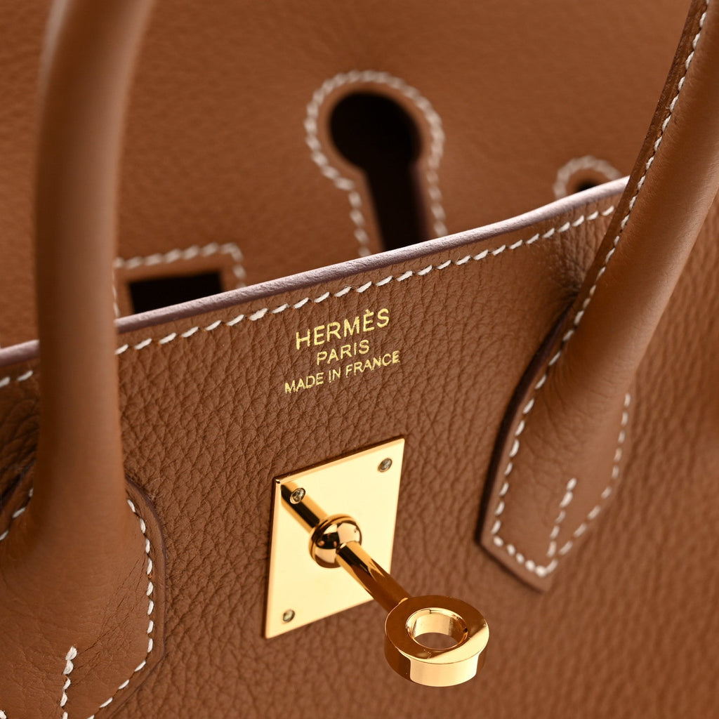 Togo Birkin 25 Gold