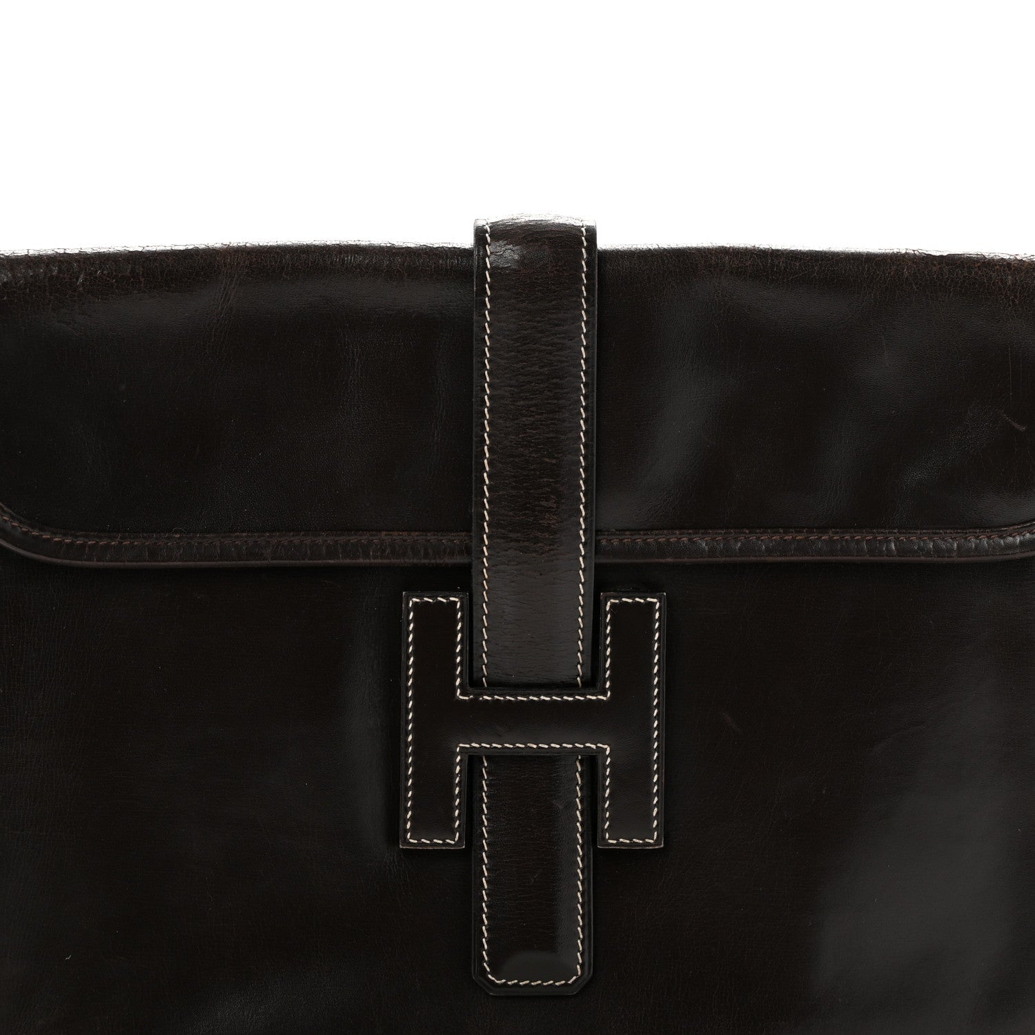 Box Jige GM Clutch Chocolate