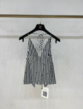 Chanel 24M black & white top size 36